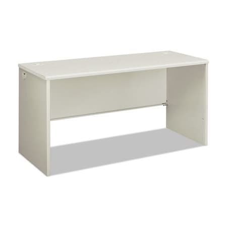 Hon HON, 38000 SERIES DESK SHELL, 60W X 24D X 30H, SILVER MESH/LIGHT GRAY 38922B9Q